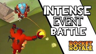 The Most INTENSE 1v1 with Mech vs Demon - Rocket Royale