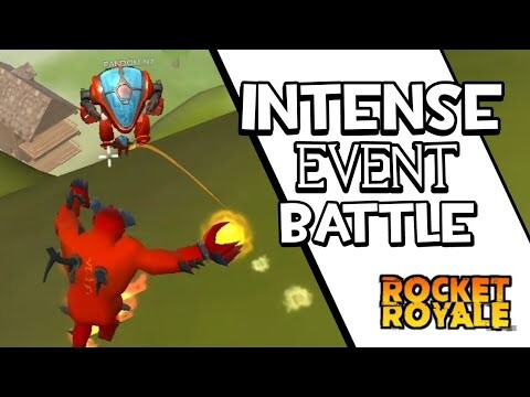 The Most INTENSE 1v1 with Mech vs Demon - Rocket Royale