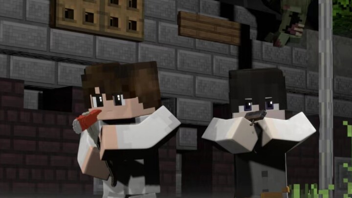 [MC Animation] พระเอกถูกระเบิดตายตั้งแต่แรก? การระบาดของซอมบี้? นี่มันพล็อตเรื่องบ้าอะไรเนี่ย? ตอนแร