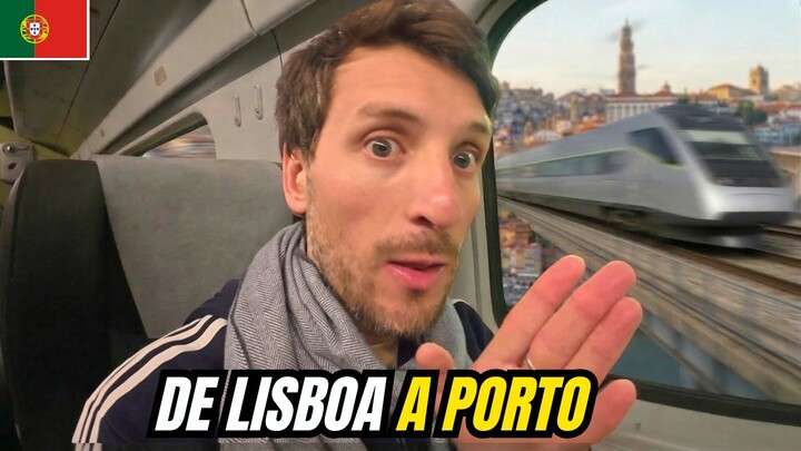 VIAJO EN EL TREN MÁS RÁPIDO DE PORTUGAL (250 KM/H)