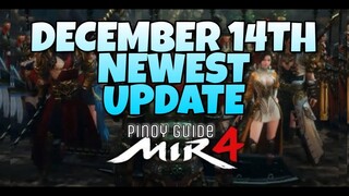 [MIR4] MGA BAGONG UPDATE SA MIR4 DECEMBER 14th TARA PAGUSAPAN NATIN LODIKS!
