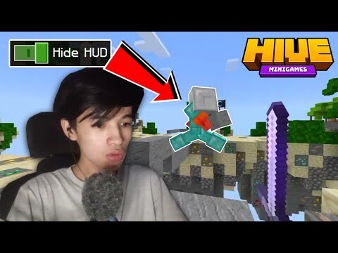 SKYWARS BUT NO GUI! | HIVE SKYWARS (Filipino)