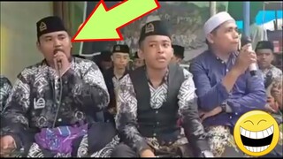 Momen Langka ! MIC nyetrum waktu sholawatan auto ngakak