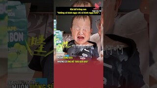 Muốn uống sữa nhưng có ông bố "báo quá báo"| TGT