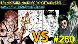 YUTA MENEBAS WAJAH SUKUNA MENGGUNAKAN TEKNIK MILIK SUKUNA YANG IA COPY | Jujutsu kaisen chapter 250