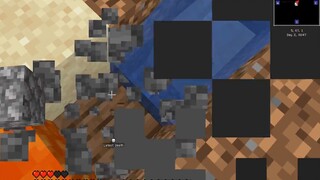 Lahir di pulau langit acak, pulau langit diperbarui setiap 3 menit, dan akan berubah bentuk setiap hari setelah bangun #Minecraft