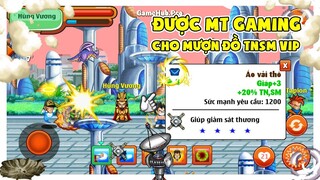 Ngọc Rồng Online - Up Đệ Thời Socola Được Mt Gaming Cho Mượn Set TNSM Siêu Ngon
