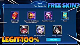 Tricks To Get Skin & Diamonds? Not Hack! Free? | Mobile Legends (2020)