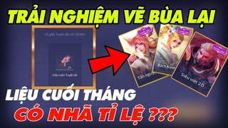 Liên Quân | Trải Nghiệm combo giấy 333qh Vẽ Bùa Tuyệt Sắc nhất định săn Skin