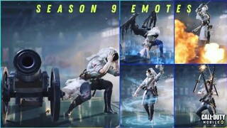 SEASON 9 HAS SICK EMOTES | A SEASON WITH BEST COLLECTION OF EMOTES