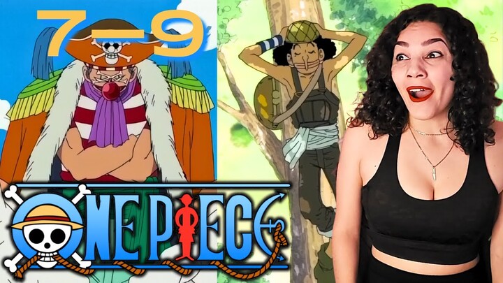 One Piece Anime episodes 7-9 Reaction | East Blue | SUB