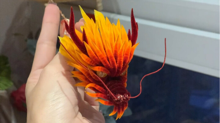 มังกรจีน! งานสร้างลำตัวมังกรมีปริมาณมากและใช้เวลานาน