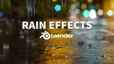 Animated Rain and Splash Effects | Blender 3D Tutorial