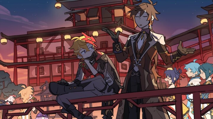 When Zhongli Tricks the Young Master Out of Both Love and Money