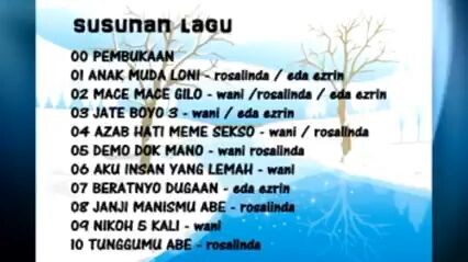 pembukaan VCD DIKIR MEGA HITZ Jate boyo 3