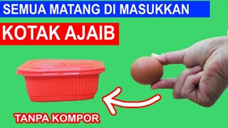 ALAT UNIK KOTAK AJAIB, MEMASAK TANPA KOMPOR TANPA API, TANPA GAS, TANPA MINYAK