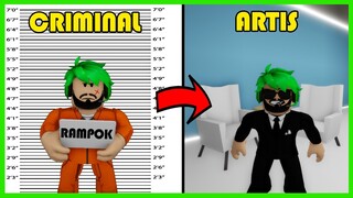 Kisah Seorang Criminal Menjadi Artis (Brookhaven) - Roblox Indonesia