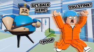 Barry's Prison | ROBLOX | HINABOL AKO NG MATABANG PULIS NA UTUTIN!