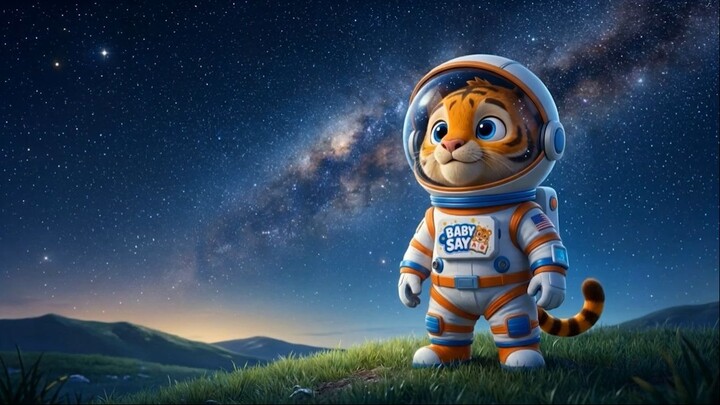ABC太空动物儿歌 🚀｜A-Z英文字母启蒙｜Space Animals Song for Kids