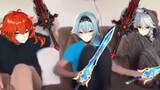 [Genshin Impact] Trạng thái tốc độ tấn công bằng kiếm hai tay