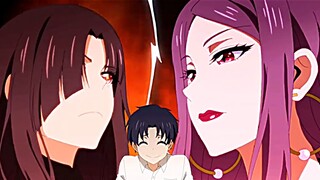 Rasa tertekan dari pacar yandere #anime #国 Komik