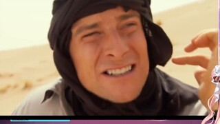 Foreign cats see Bear Grylls and experience "chicken-flavored crunchy food" for the first time [Hiir