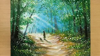 Healing Time: A creative painting on YouTube with 150,000 likes—this paintbrush really took me by su