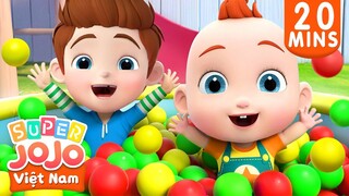 Quả bóng muốn về nhà | Bóng nhỏ sắc màu | Nhạc thiếu nhi vui nhộn | Super JoJo