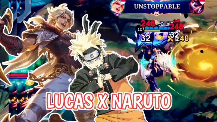 Kekuatan Lucas calon Hero Collabs skin Naruto!