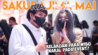 BUNNY GIRL SENPAI COSPLAY! Pesan Buat Pengunjung Wibu Nakal (TSM Cibubur) Part2