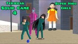 Super Hiro Girls | Terjebak Permainan Squid Game 4 | Drama Sakura School Simulator #6