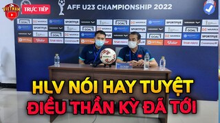 🔴Họp Báo Bán Kết u23 Việt Nam vs U23 Đông Timo: HLV Nói Cực Hay, Điều Kỳ Diệu Đã Đến