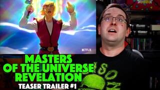 REACTION! Masters of the Universe: Revelation Teaser Trailer #1 - Netflix He-Man Series 2021