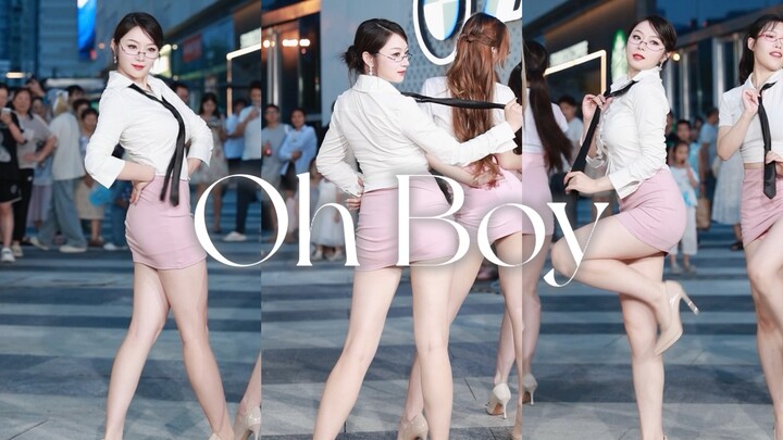 竖屏4K | 【AOA-Oh Boy】跟我到办公室来一趟～