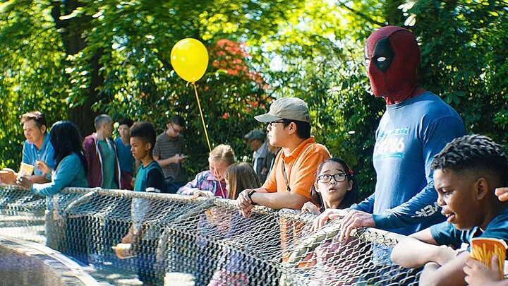 “Come on, it’s really mean of Deadpool to greet Wolverine like that.”