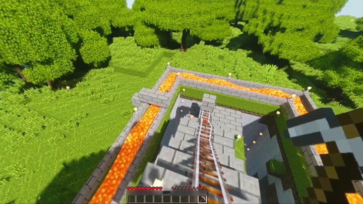 100 Days of Survival in UP Main Relay Survival [Fifth Place]! What did I build?