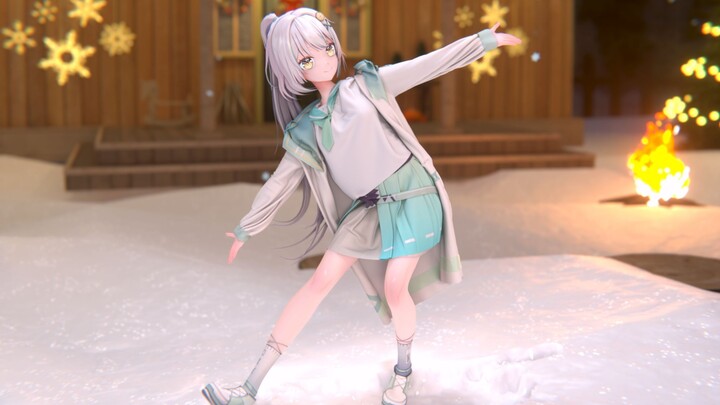 MMD likes it! Snow! Magic from ten years ago! [Cloth Solver]