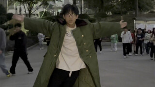 Military coat version of subject three