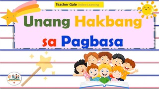 unang hakbang sa pagbasa