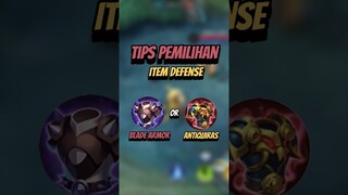 Tips pemilihan item defense untuk menangkal damage hero ini #mlbb #mlbbshorts #mlbbcreatorcamp