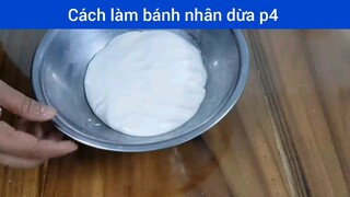 Cách làm bánh nhân dừa p4