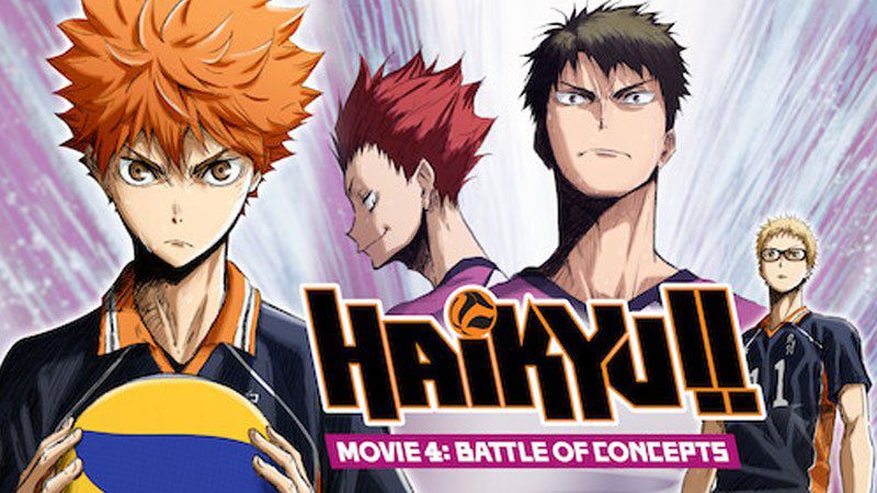 Filme compilação HAIKYU!! Concept no Tatakai ganha visual - Crunchyroll  Notícias