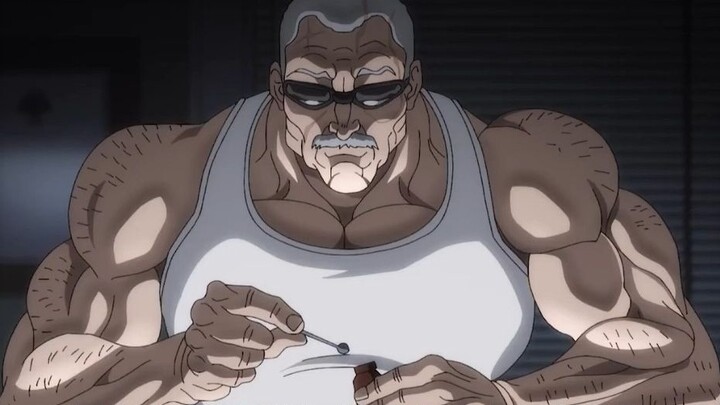 This man filled his boxing gloves with gunpowder in order to challenge Yujiro Hanma!