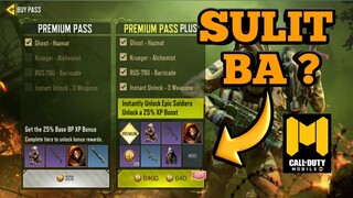 COD MOBILE PREMIUM PASS VS PREMIUM PASS PLUS | CALL OF DUTY MOBILE SEASON 7