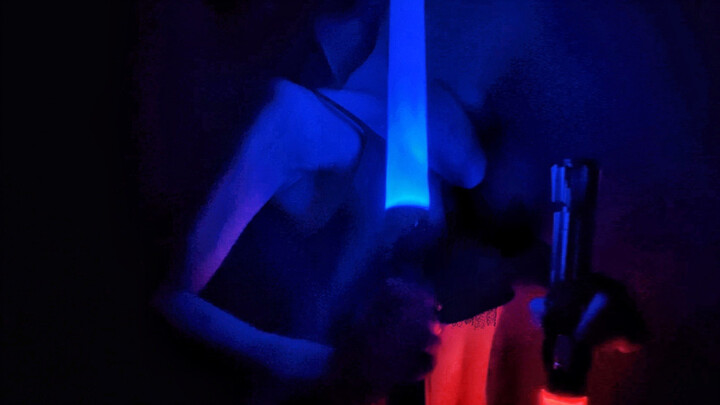 The “lightsaber transformation” you all want to see