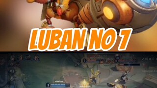 CUPLIKAN GAMEPLAY LUBAN NO 7 FARM LINE - HONOR OF KINGS INDONESIA