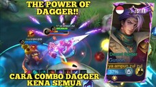 THE POWER KF DAGGER GUSION | CARA COMBO DAGGER KENA SEMUA