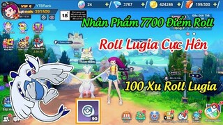 Mega Đại Chiến Ngày 1 - X100 Xu Bạc Roll Lugia & Nhân Phẩm 7700 Điểm - Code Mega Đại Chiến