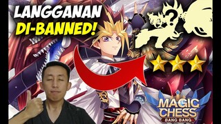 AUTO DIBANNED DI RANKED, DI MAGIC CHESS KERAD?!? | Magic Chess Bang Bang Indonesia