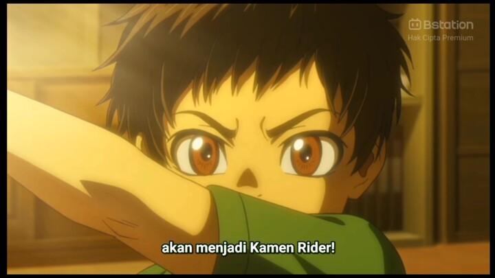 tekat dari kecil menjadi kamenrider